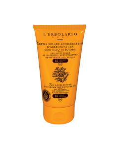 L'Erbolario Krema za tijelo za brzo tamnjenje SPF15 75 ml - redovitim korištenjem tjedan dana prije izlaganja suncu, krema omogućava koži prekrasan preplanuli ten uz minimalno izlaganje suncu.