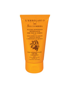 L'Erbolario Soleombra svilenkasti fluid za poslije sunčanja 75 ml - Soleombra vraća pravu razinu vlage, dubinski hrani kožu i jača njezine obrambene mehanizme.