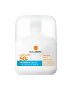 La Roche-Posay Anthelios UV AIR tonirani serum Light nijansa SPF50+ 50 ml - vrlo visoka UVA/UVB zaštita, smanjuje učinke fotonečišćenja na kožu, lagani i prirodni make‑up efekt, prekriva manje nepravilnosti i ujednačava ten, poboljšava kvalitetu kože za z