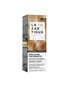 Lazartigue EMULSION COLOR 8.00 LIGHT BLOND (svijetlo plava) - emulzija za bojenje prva je trajna boja za kosu* bez miješanja, poboljšava kosu prirodno živahnom bojom, prekriva 100% sijedih vlasi u samo jednom koraku.
