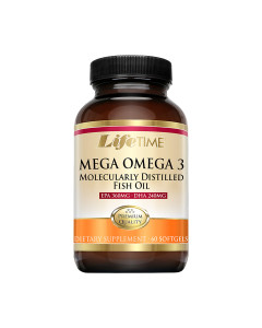 Life Time Vitamins Mega Omega 3 60 kapsula