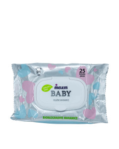 Melem Baby vlažne maramice 25 kom