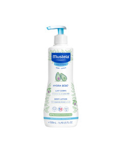 Mustela Hidratantno mlijeko za tijelo 500 ml - ovo mlijeko sadrži avokado te štiti i jača barijeru bebine kože, a može se koristiti svakodnevno, od rođenja.