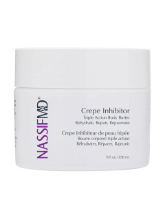 NassifMD Dermaceuticals Crepe Inhibitor Triple Action Body Butter 236 ml - zategnite i učvrstite naboranu kožu ovim bogatim, pjenastim maslacem za tijelo koji dubinski hidratizira, obnavlja i revitalizira kožu.