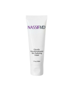 NassifMD Dermaceuticals Glycolic Microdermabrasion Skin perfection Polish njega 30 ml - otkrijte trenutno glađu i vidljivo blistaviju kožu uz dvostruko djelovanje eksfolijacije zahvaljujući 10% glikolnoj kiselini.
