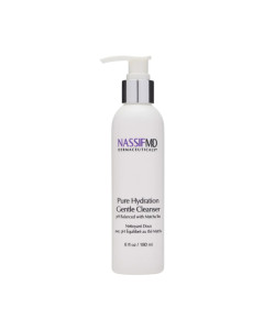 NassifMD Dermaceuticals Pure Hydration Gentle čistač 180 ml - emolijentna formula uklanja sve tragove šminke, prljavštine i ulja, dok kožu obogaćuje hidratacijom i antioksidansima.