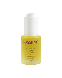 NassifMD Dermaceuticals Restore & Firm Face oil with CoQ10 30 ml - klinički je testirano tretmansko ulje osmišljeno za obnovu ukupne kvalitete kože uz vidljivo poboljšanje čvrstoće.