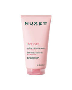 NUXE Very Rose Umirujući gel za čišćenje lica 150 ml - nježni gel čisti i učinkovito uklanja nečistoće bez isušivanja kože, nakon upotrebe, koža je mekana, umirena, potpuno očišćena i vidljivo svježa.