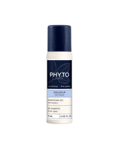 Phyto SOFTNESS šampon za suho pranje 75 ml - upija višak sebuma a time uklanja neželjenu masnoću i zato će vaša kosa u trenu izgledati kao da ste ju upravo oprali.