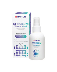Pontus Effigerm hidrogel za ispiranje rana 60 ml - za čišćenje, ispiranje i vlaženje rana, bez alkohola, sigurno od rođenja.