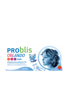 PROblis Orlando Kids 30 pastila okus jagode