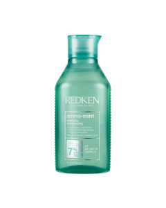 Redken amino mint šampon za muškarce i žene osobito je pogodan za masnu kosu i masno vlasište kako bi osvježio vlasište ugodnim aromama mente