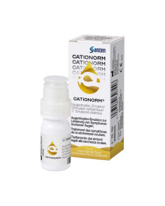 Santen Cationorm kapi za oči 10 ml - sterilna, hipotonična, nekonzervirana emulzija za oči, u obliku mliječne tekućine, umjetne suze.