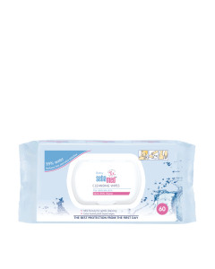 Sebamed Bebe vlažne maramice s 99% vode, bez mirisa. Za mijenjanje pelena i higijenu. pH je 5,5 potiče prirodnu funkciju kožne barijere. Za osjetljivu kožu sklonu atopiji.