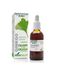 Soria Natural Ginko XXL ekstrakt 50 ml - za poboljšanje funkcije mozga i kao pomoć pri intelektualnim naporima.