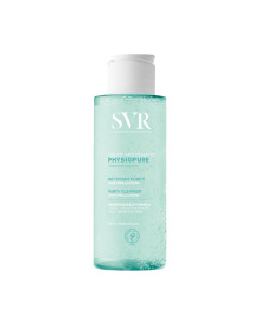 SVR PHYSIOPURE gel za pranje 100 ml - pročišćava i čisti sve tipove kože, čak i osjetljivu, pretvara se u kremastu pjenu koja uklanja nečistoće, tragove onečišćenja i svu šminku, čak i vodootpornu.