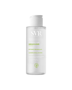 SVR SEBIACLEAR micelarna voda za čišćenje masne kože 100 ml - pročišćava, čisti i uklanja šminku u jednom koraku, čak i vodootpornu, prikladna za osjetljivu kožu.