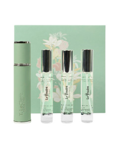 T.LeClerc Discovery SET Le Poudre Eau de parfum Zeleni - ovi discovery setovi uključuju putni sprej u boji seta, zajedno s tri mirisa od 10 ml za istraživanje Le Poudré kolekcije.