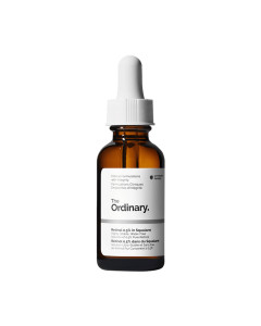 The Ordinary Retinol 0.5% in Squalane 30 ml - Poboljšava izgled finih i dinamičnih bora koje proizlaze iz gubitka kolagena i elastina, dok ujednačava teksturu i tonus kože.