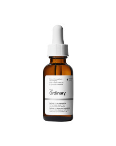 The Ordinary Retinol 1% in Squalane 30 ml - Poboljšava izgled finih i dinamičnih bora koje nastaju gubitkom kolagena i elastina, dok ujednačava teksturu i tonus kože.