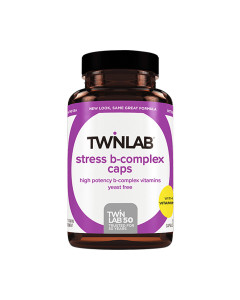 TwinLab Stress-B complex 100 kapsula - Sadrže kombinaciju aktivnih nutrijenata: 500 mg vitamina C i vitamine B kompleksa.