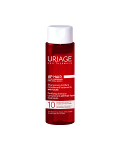 Uriage AP HAIR šampon protiv ispadanja kose 200 ml - učvršćujući šampon nadopunjuje tretmane protiv ispadanja kose formulirane s tricho-peptidima, kofeinom i cinkom Gn.
