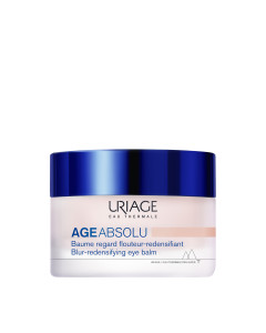 Uriage AGE ABSOLU balzam za područje oko očiju 15 ml - s učinkom zaglađivanja i učvršćivanja potiče sintezu pro-kolagena X6* kako bi obnovio gustoću kože i ciljao gubitak kolagena u području oko očiju.