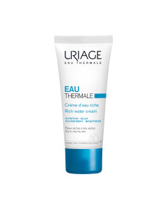 Uriage EAU THERMALE bogata krema 40 ml - za suhu i dehidriranu kožu. Dubinski vlaži i hrani kožu te joj vraća vitalnost - 24h hidratacija kože.
