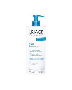 Uriage EAU THERMALE mlijeko za tijelo 500 ml - ultra lagane teksture za suhu i dehidriranu kožu tijela, pruža učinkovitu 24-satnu hidrataciju i  zaglađuje kožu. 