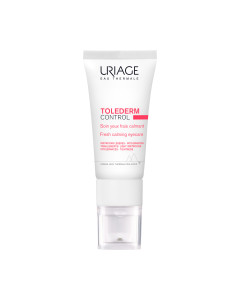 Uriage Tolederm Control umirujuća krema za područje oko očiju 15 ml - jača kožnu barijeru i povećava njezin prag tolerancije kako bi pomogla u kontroli osjećaja iritacije, peckanja, žarenja i/ili zatezanja.