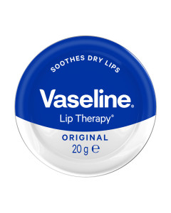 Vaseline Balzam za usne Original 20 g - njega usana trenutačno omekšava i umiruje, pomažući u obnavljanju - ne samo prekrivanju - barijere vaših usana.
