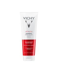 Vichy LIFTACTIV Pigment Specialist B3 piling gel protiv tamnih mrlja 125 ml - nježno čisti kožu i uklanja nečistoće (prljavštinu, prašinu i onečišćenja) dok se istodobno bori protiv tamnih mrlja.
