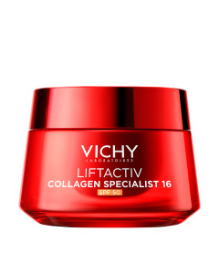 Vichy Liftactiv Collagen Spacialist 16 dnevna krema SPF50+ 50 ml - prva dnevna krema* sa Co-Bonding tehnologijom za poticanje proizvodnje kolagena* i korekciju 16 znakova starenja kože**.