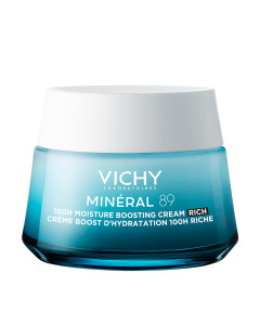 Vichy MINÉRAL 89 Krema za intenzivnu hidraciju tijekom 100 sati bogata tekstura, suha do vrlo suha koža, 50 ml - zahvaljujući boljoj zaštiti od štetnih vanjskih utjecaja koža je hidratizirana i zaštićena.