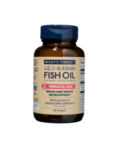 Wiley's Finest Wild Alaskan fish oil Prenatal DHA 60 kapsula