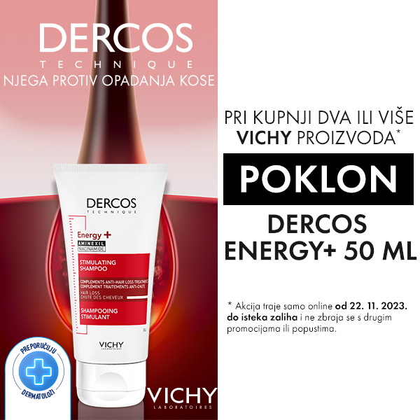 Vichy Dercos poklon pri kupnji do isteka zaliha